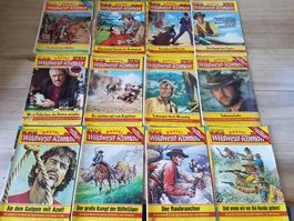 12 Bastei Wildwest-Romane 1960/70