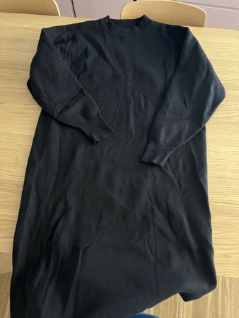 Uniqlo Strickkleid schwarz Grösse XL