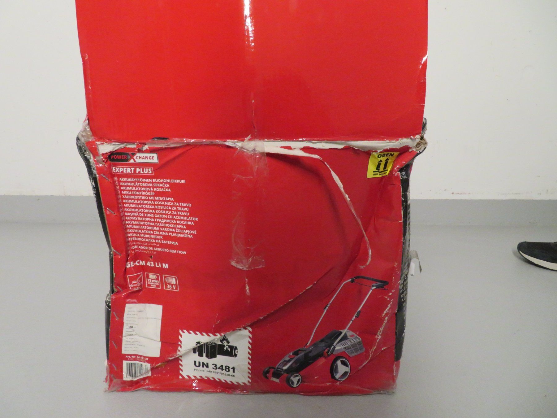 Einhell Tagliaerba: Einhell Elektrischer Rasenmäher – Usato da Reinach BL venduto da WBZ-Flohmarkt 6