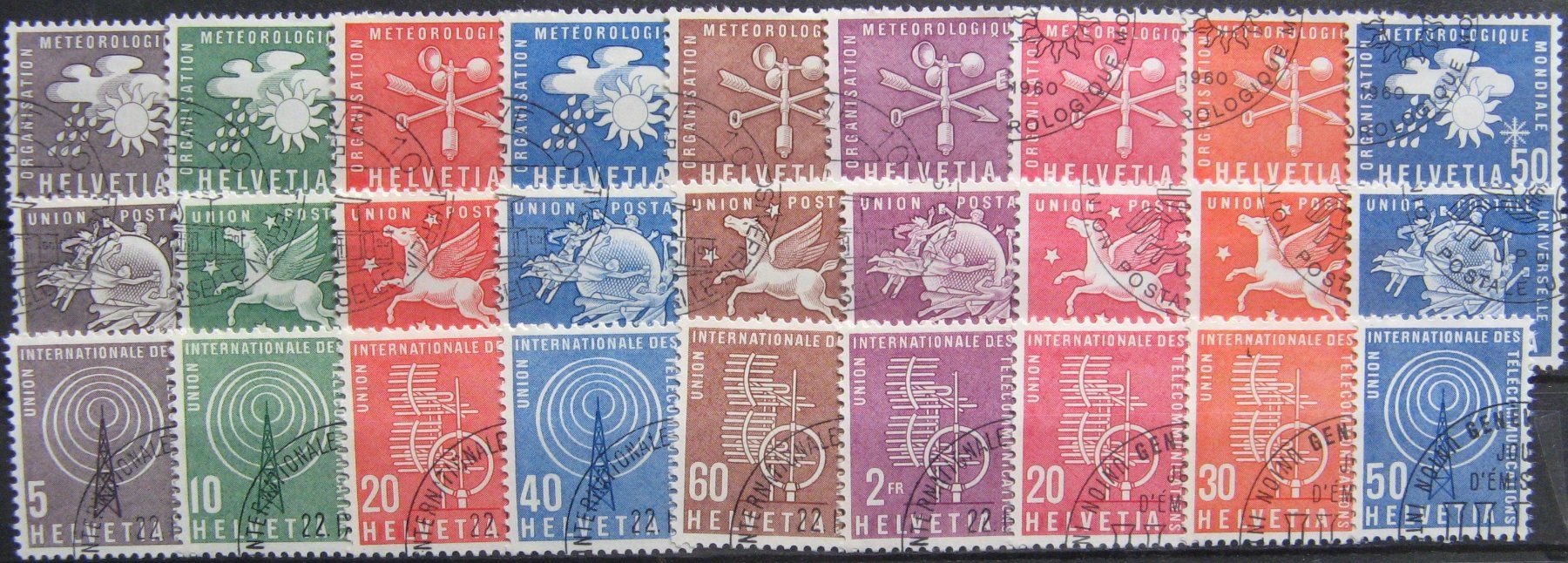 Tutti i francobolli: Ämtermarken kleine Sammlung gestempelt / ESST – Usato da Frauenfeld venduto da Interessent1 1