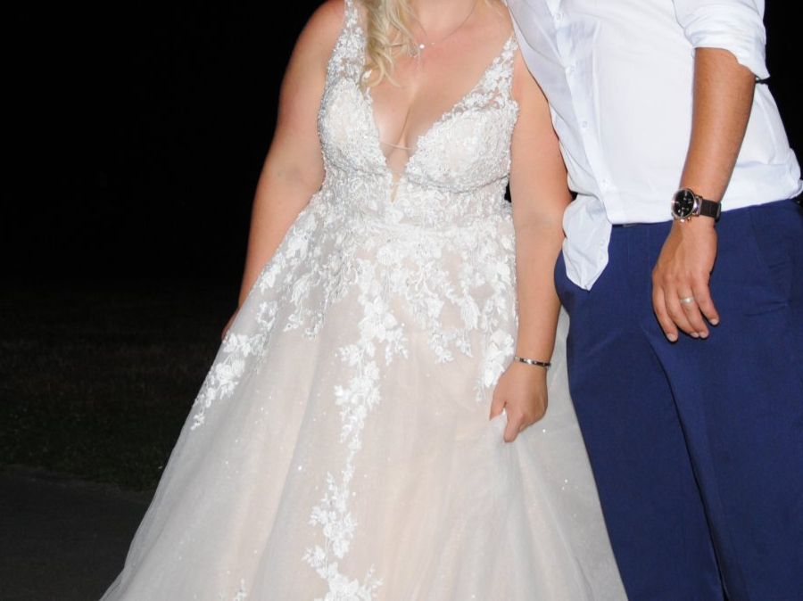 Kleider: Robe de mariée Demetrios 1107, T 44, couleur ivoire. – Neu (gemäss Beschreibung) aus Bex von Tiphaine 8