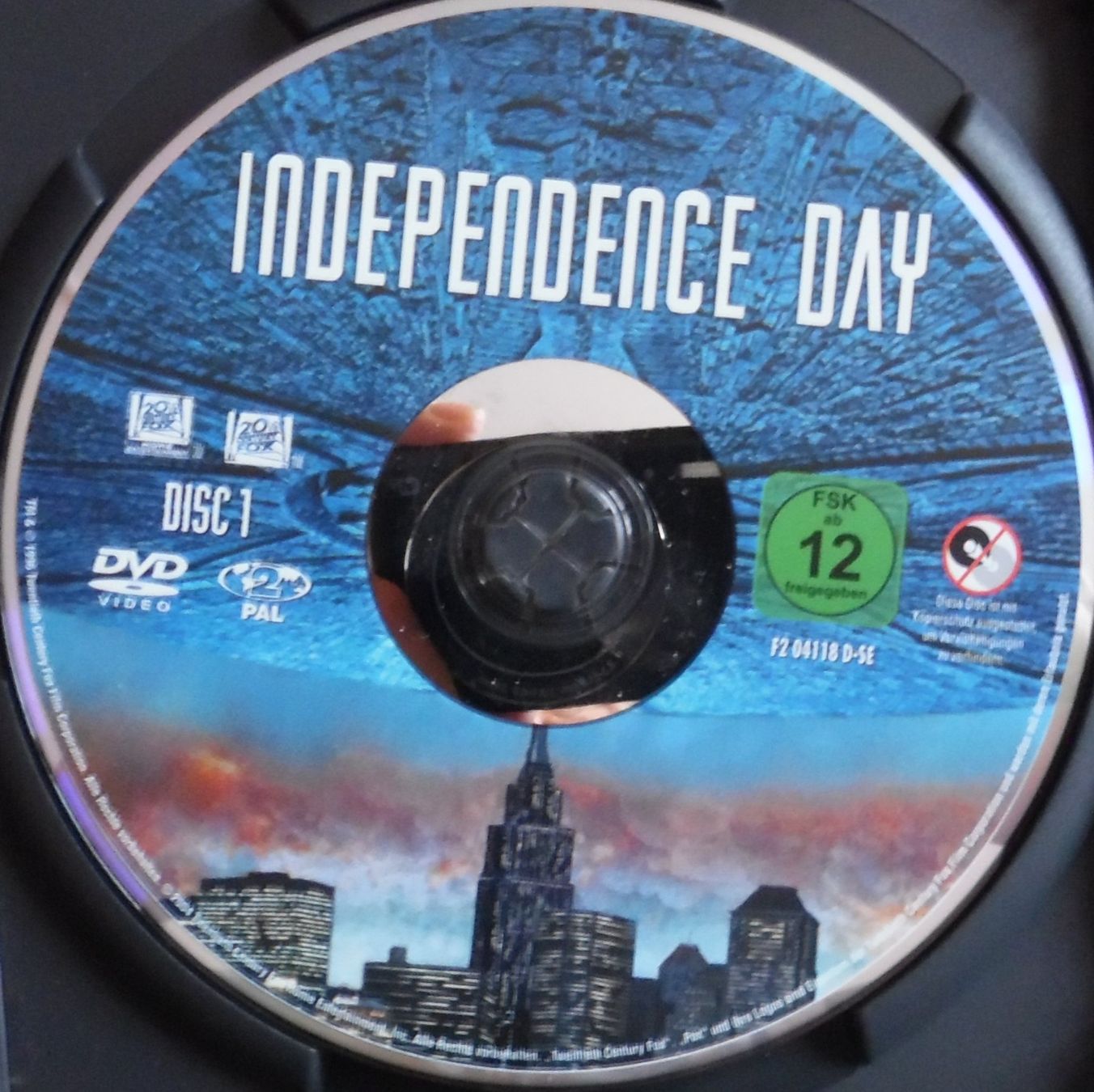 Tutti i DVDs: Independence Day – Usato da Bellinzona venduto da Luna093 1