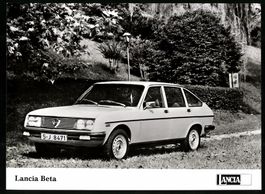 Fotografie Auto Lancia Beta, weisse Limo