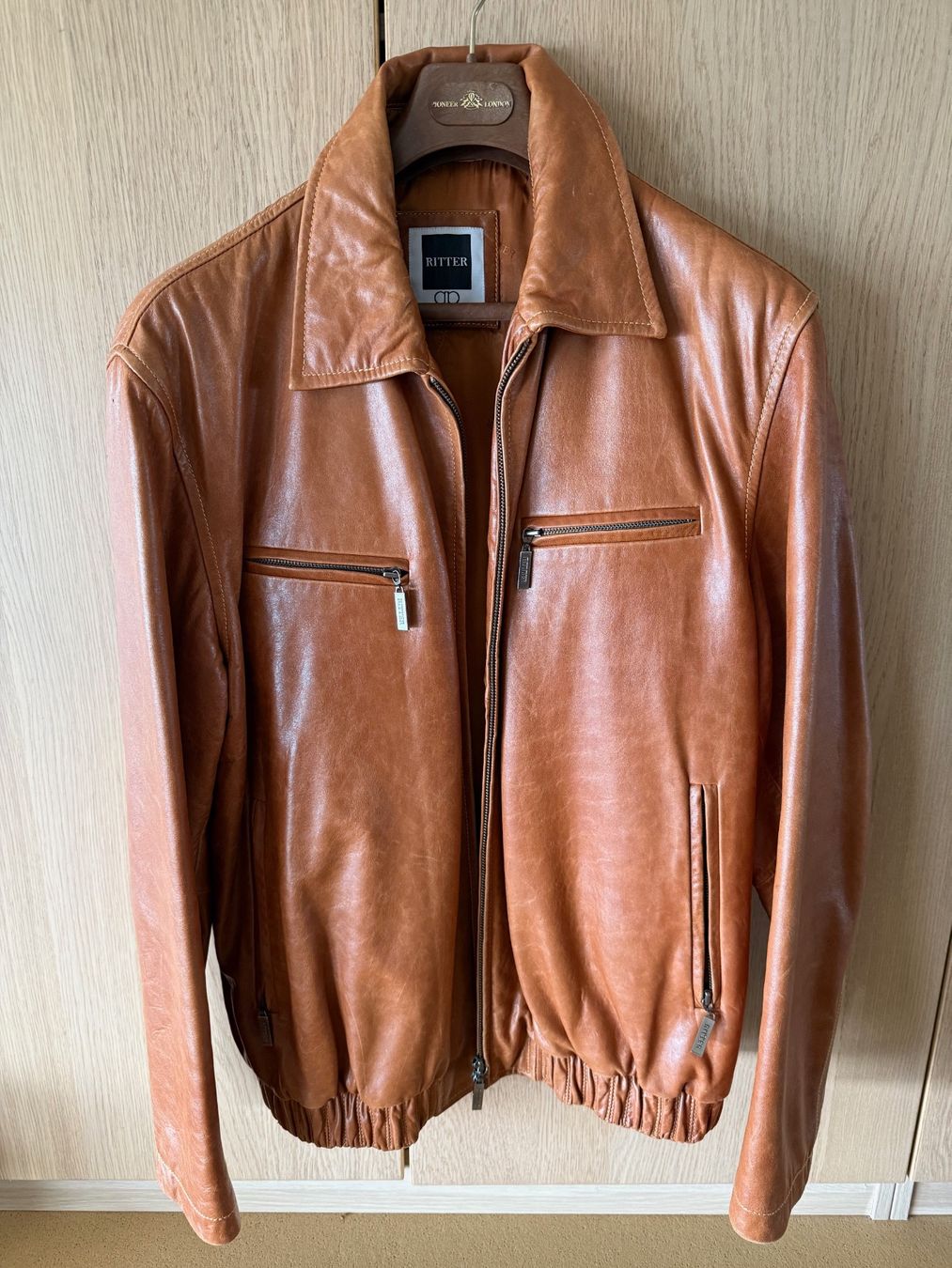 Jacken: Veste en cuir Ritter, t.56 – Gebraucht aus St-Gingolph von GoldenKeys