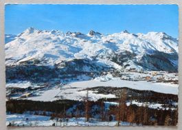 St. Moritz mit Corviglia und Piz Nair (3060 m)