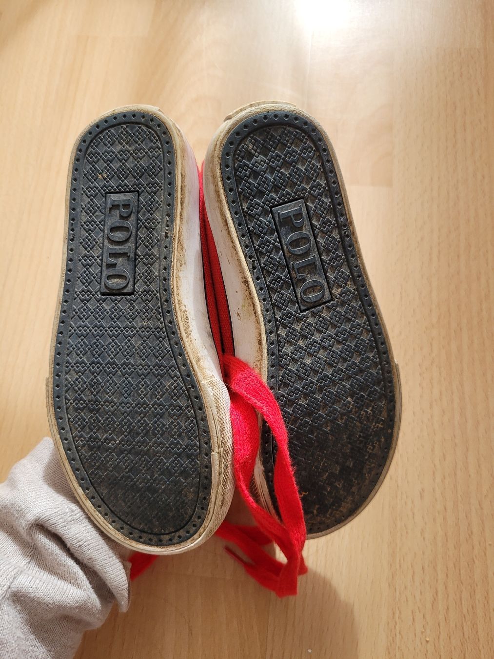 Ralph Lauren Schuhe für Jungen: Rote Polo Schuhe, Gr. 26.5 Ralph Lauren – Gebraucht aus Inwil von Flower2325 1