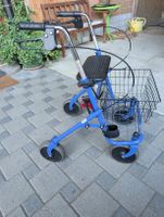 Rollator Blau Neuwertig nie gebraucht