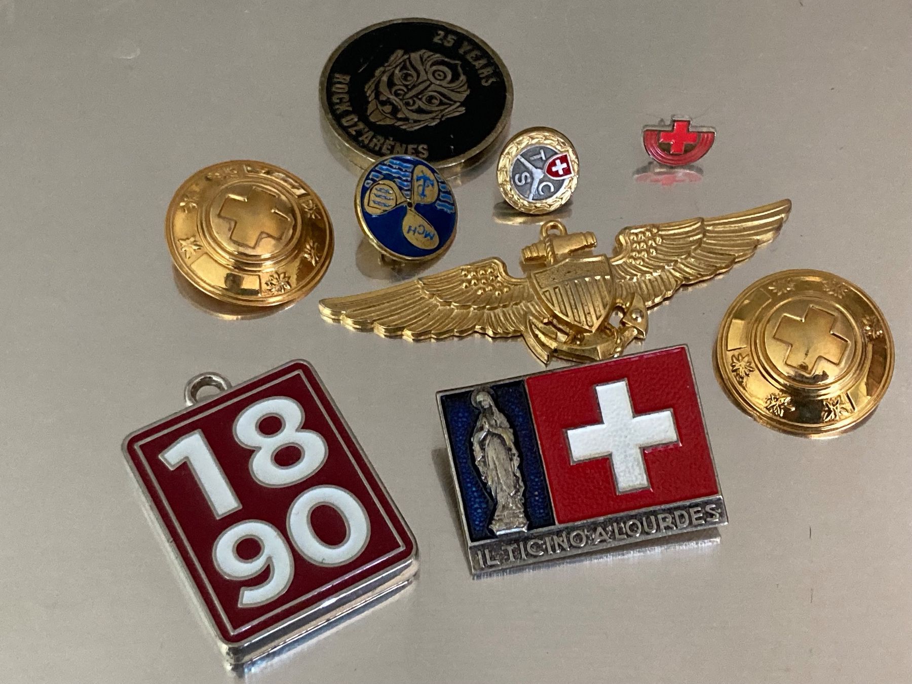 Swiss Plaquettes & Badges: Lot pins – D'occasion à Marly par Antigona71