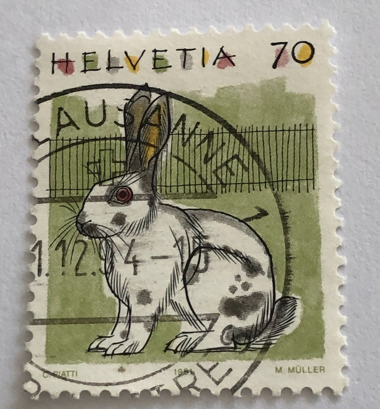 Tutti i francobolli: CH Briefmarken gestempel    – Usato da Aarau venduto da Billa007