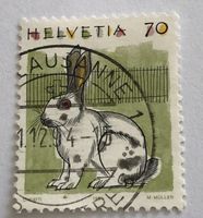 CH Briefmarken gestempel   