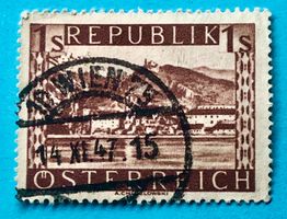 Briefmarken aus Österreich Landschaften GESTEMPELT 