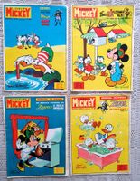 4 x Le journal de Mickey, N° 845, 846, 847, 848, 1968