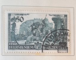 Briefmarke (Lichenstein)