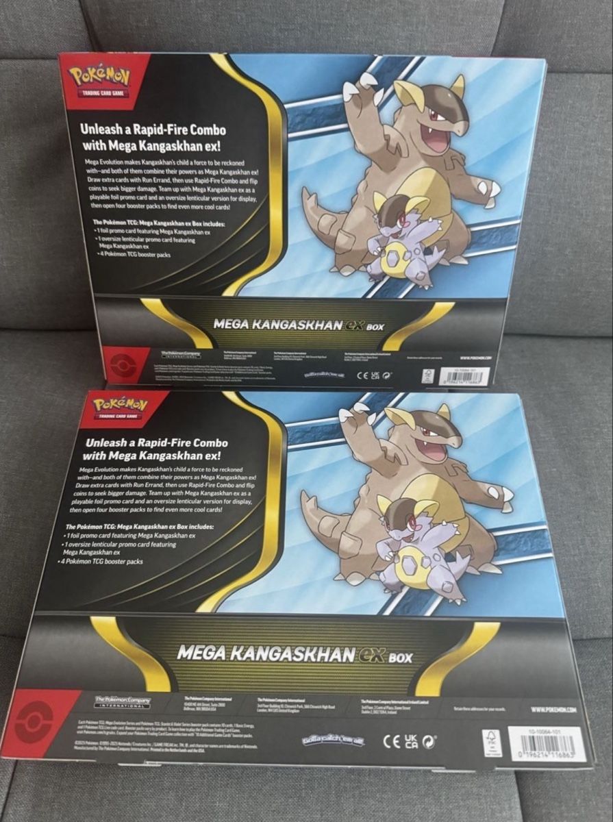 Pokémon Carte collezionabili: Pokémon 2x Mega Kangaskhan ex Box - English & Sealed – Nuovo e nell'imballaggio originale da Zürich venduto da mbu_z9ch 1