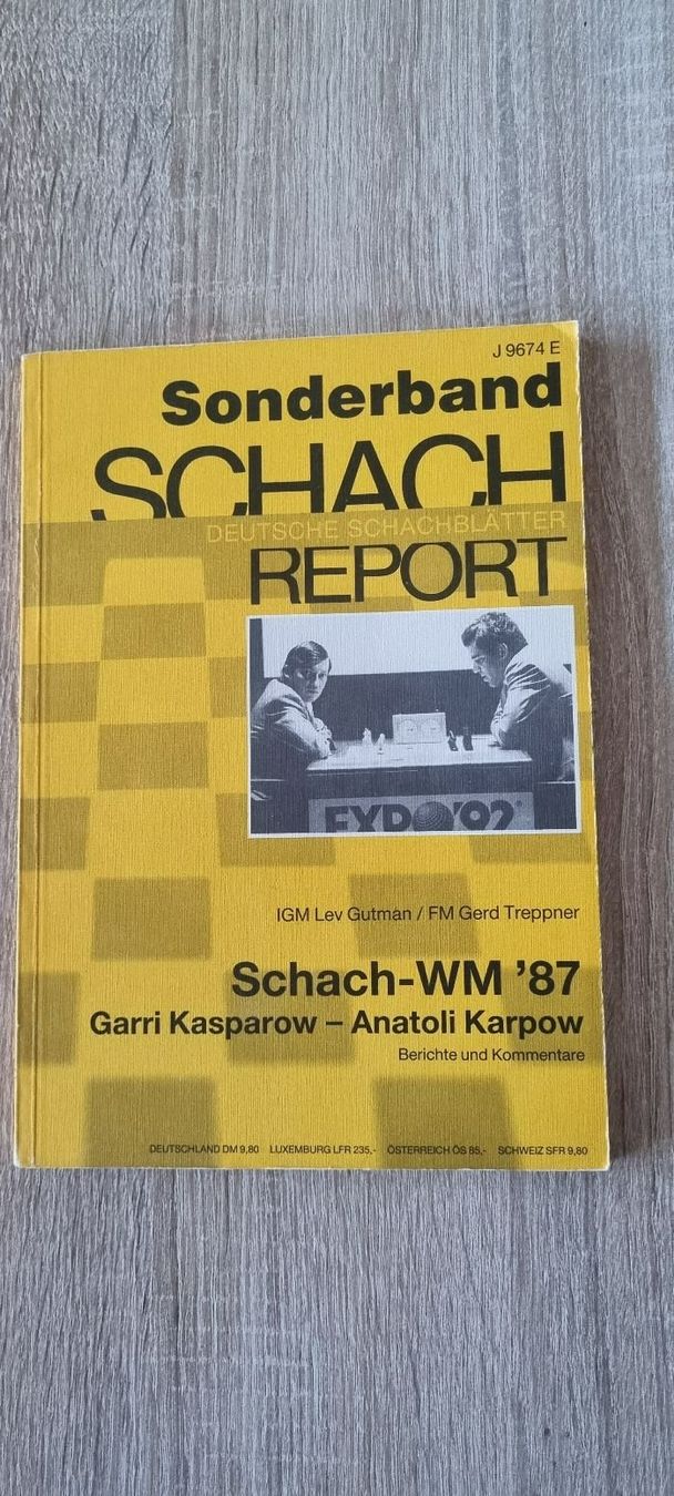 Libri: Schachbuch Sonderband Schach Report – Usato da Muttenz venduto da Langerochade