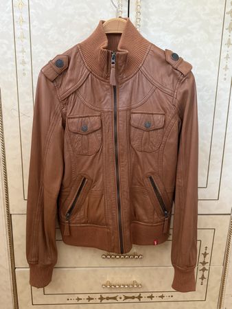 Lederjacke EDC Grösse S braun guter Zustand