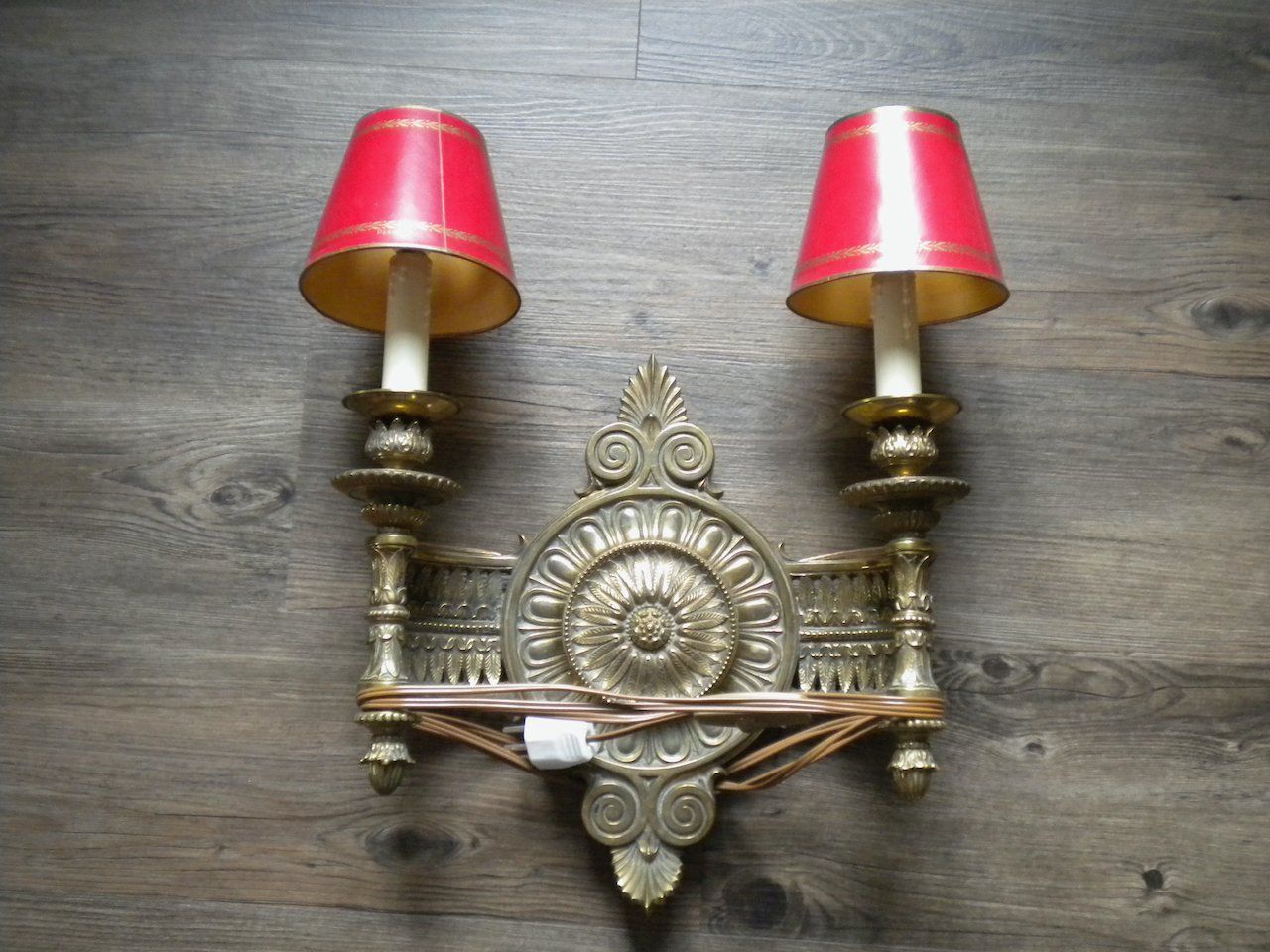 Lampen: Wandleuchter Empire, messing – Gebraucht aus Winterthur von stachelfuss 9