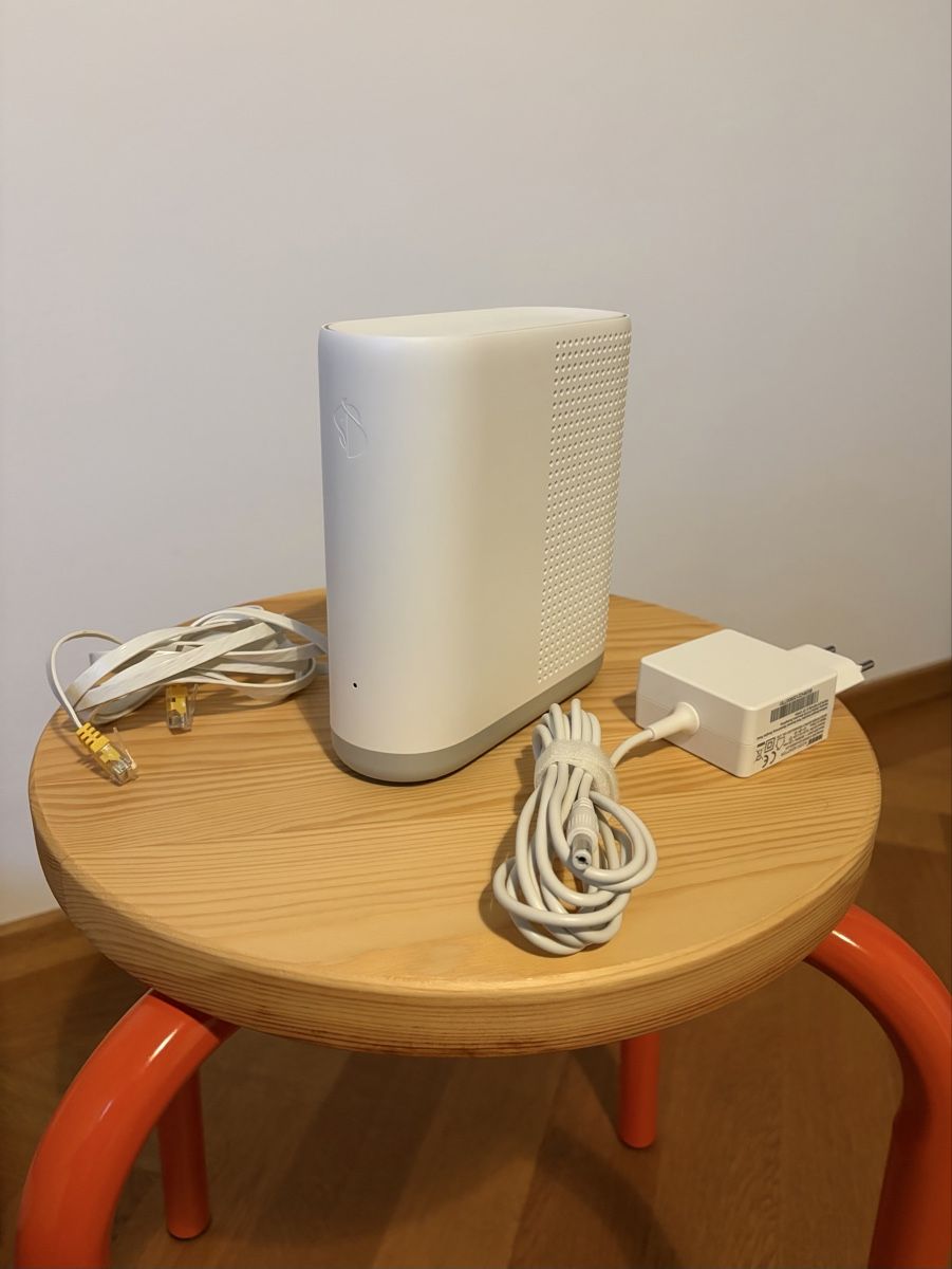Swisscom WiFi: Swisscom WLAN-Box 3 weiss mit Netzteil – Usato da Bern venduto da lucbec