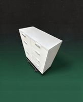 Schickes weisses Kommoden-Sideboard mit 7 Schubladen 🌸