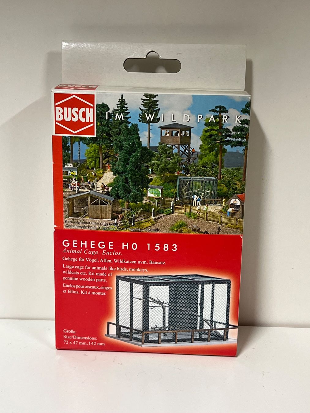 Busch Modellini di ferrovie: BUSCH GEHEGE H0 1583 – Nuovo e nell'imballaggio originale da Neuenhof venduto da ludovicco