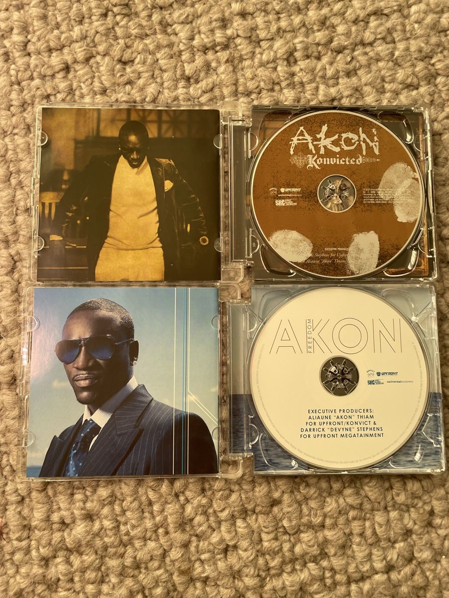 CDs: 2x Akon (Konvicted/Freedom) – Gebraucht aus Reinach AG von trigger7811 1