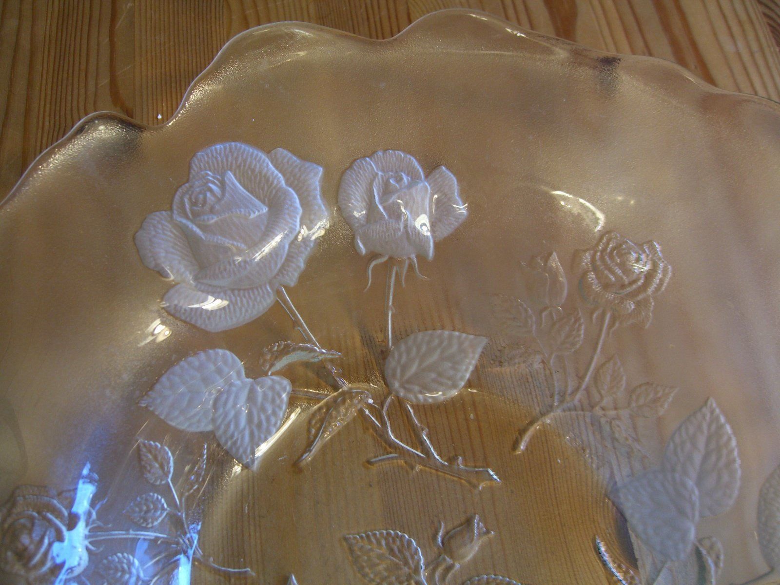 Schalen: wunderschöne, grosse Glasschale für Obst – Gebraucht aus Winterthur von Gaia 7