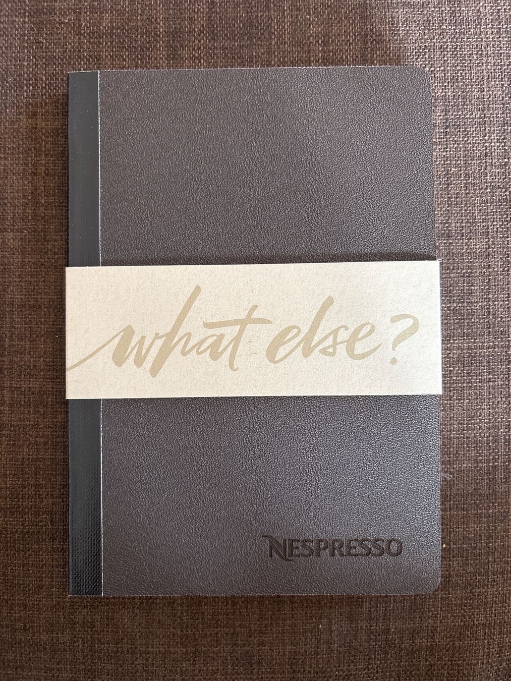 Nespresso Blocchi: Nespresso Notizbuch NEU – Nuovo e nell'imballaggio originale da Genève venduto da Livsonman