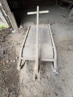 Holzschlitten, Antik
