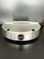 Alessi Oval Sugar Bowl Stainless Steel with Lid Vintage