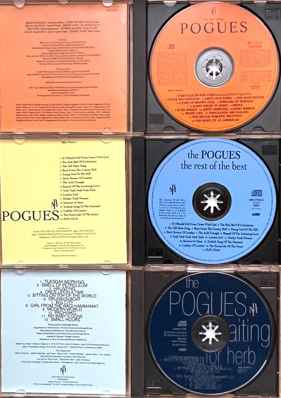CD: Pogues 3Cd’s – Usato da Renan BE venduto da johncactus 2