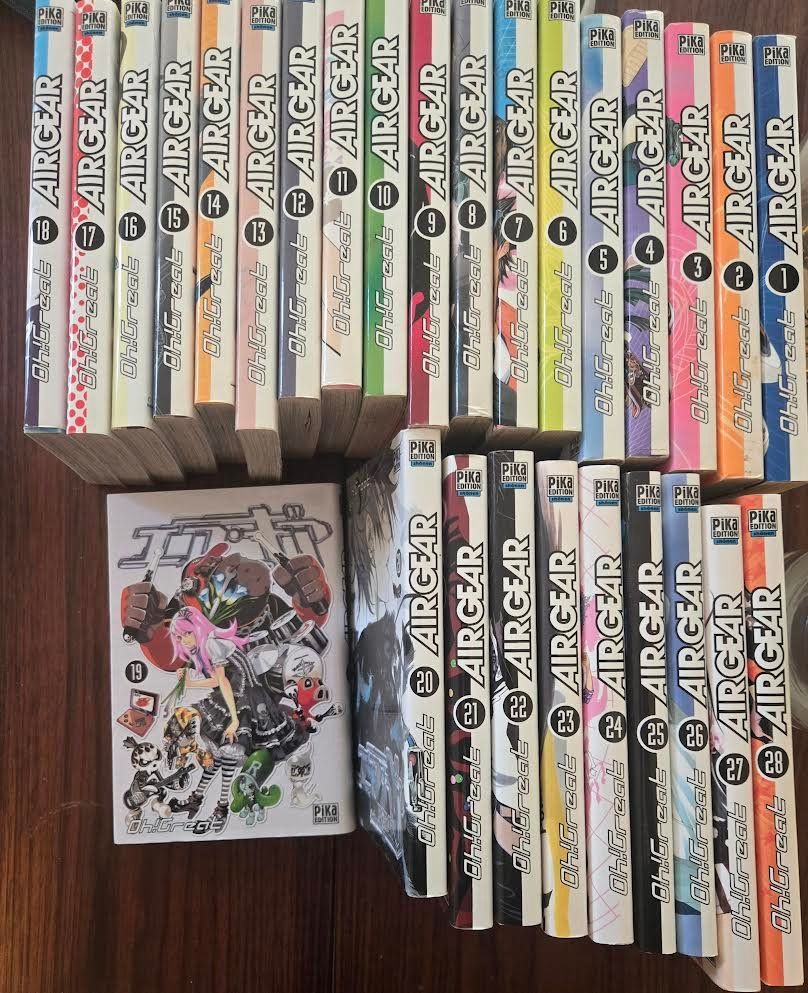Fumetti: Manga Air gear, 1 à 28 – Usato da Genève venduto da raf_t2hp