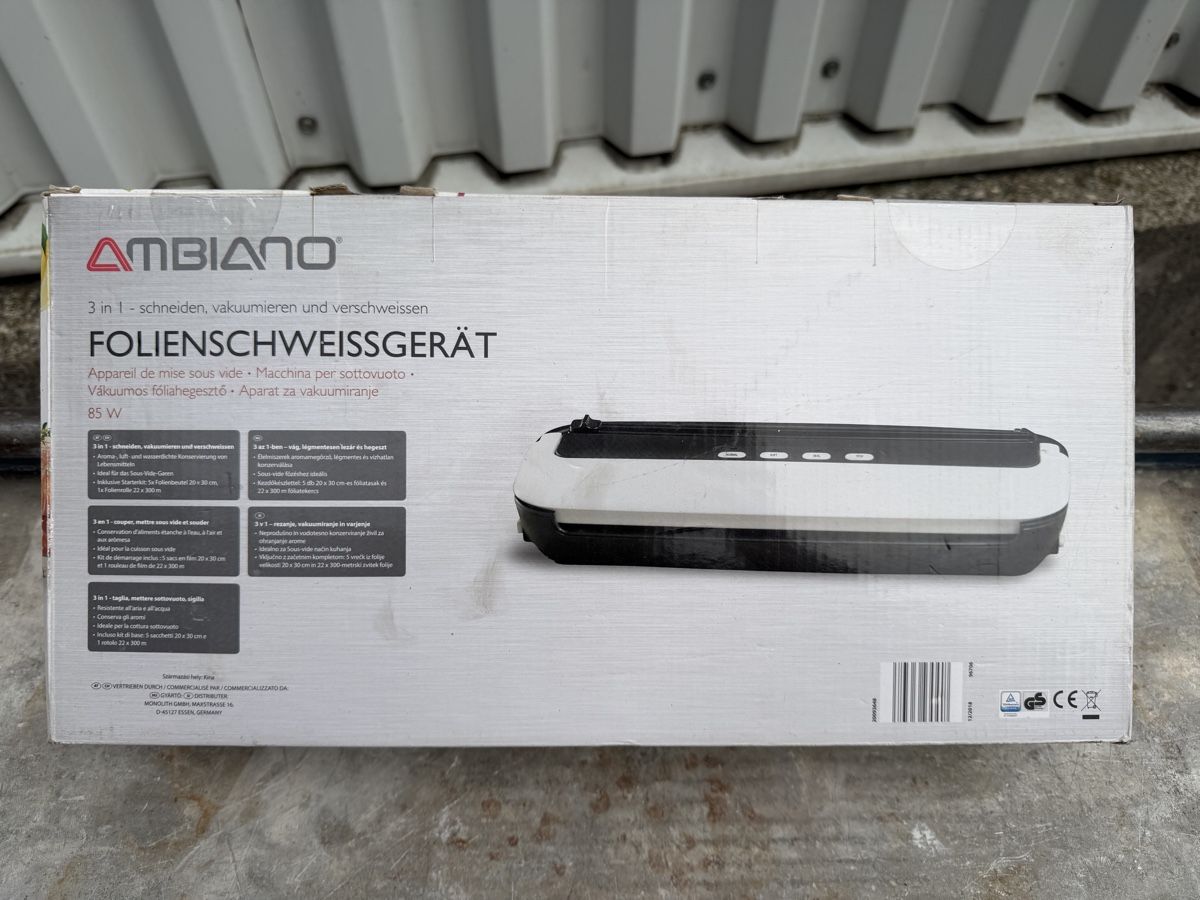 Elettrodomestici da cucina: FOLIENSCHWEISSGERÄT  – Nuovo (secondo la descrizione) da Basel venduto da zove 4