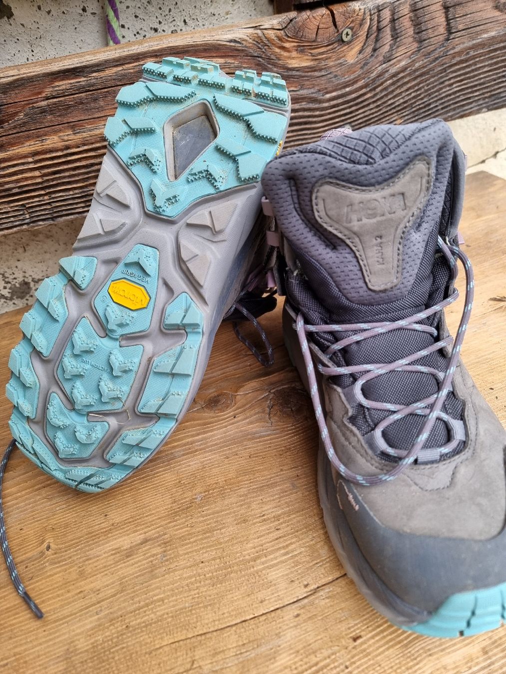 Hoka One One Scarpe da donna: Hoka Wanderschuh Damen – Nuovo (secondo la descrizione) da Schönried venduto da Gti89 1