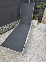 Gartenliege verstellbar, ALU, Textilbezug, Sommer,