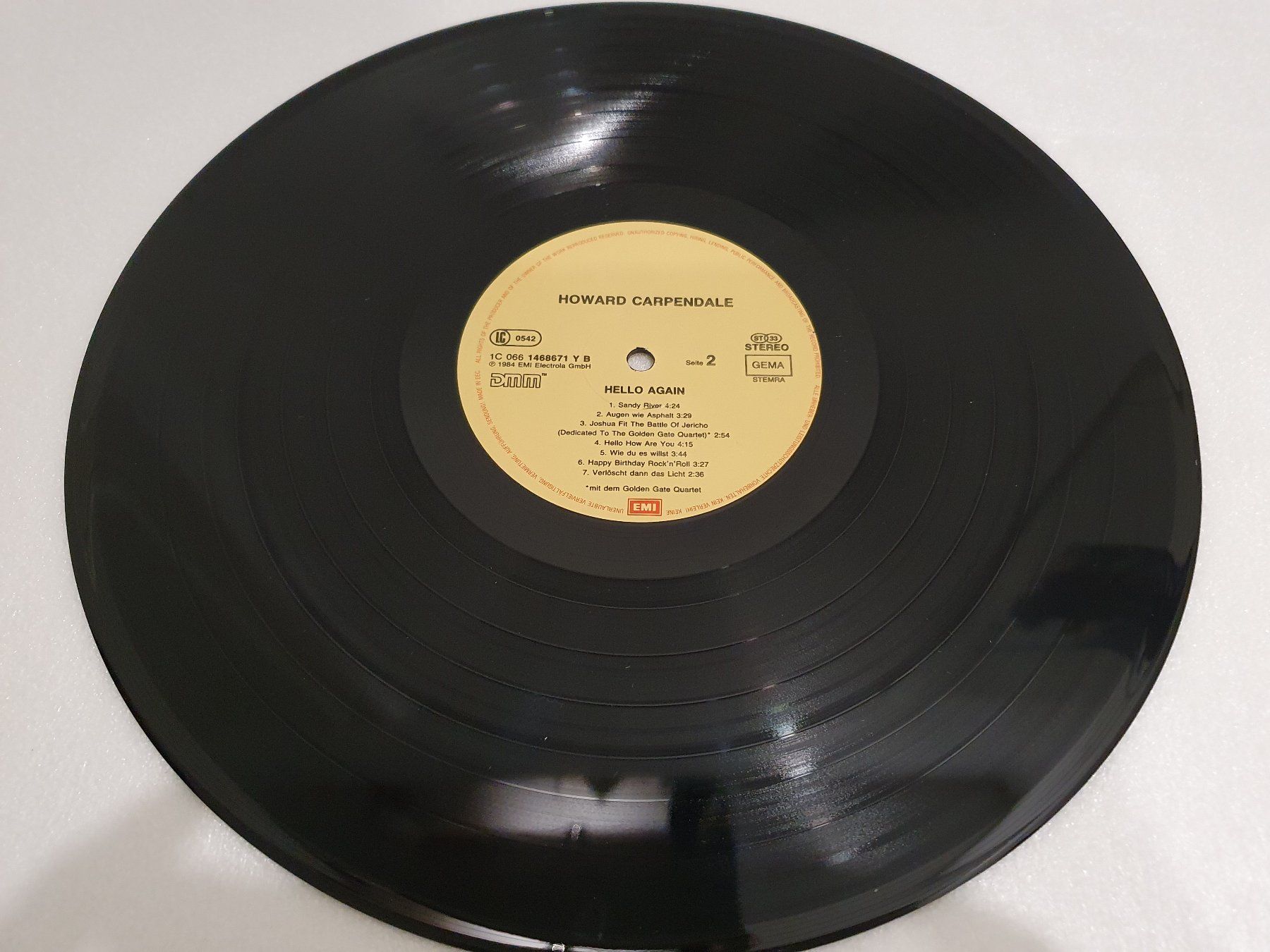 Schallplatten: Howard Carpendale – Hello Again – Gebraucht aus Uster von Vinyl-Leidenschaft 6