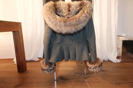 Duohtavuohta Jacke mit Pelz