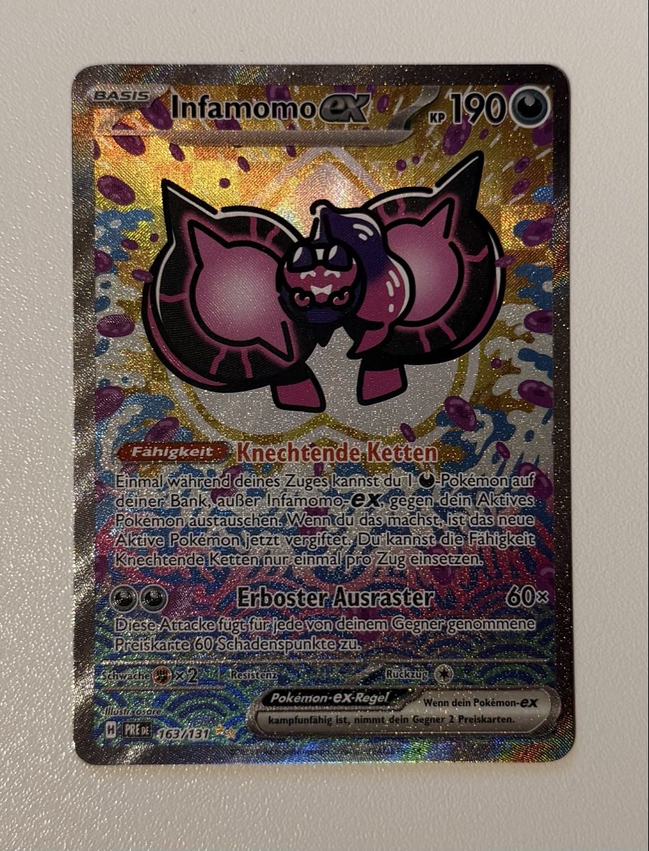 Pokémon Carte collezionabili: Infamomo ex #163 – Nuovo (secondo la descrizione) da Au SG venduto da Bego1