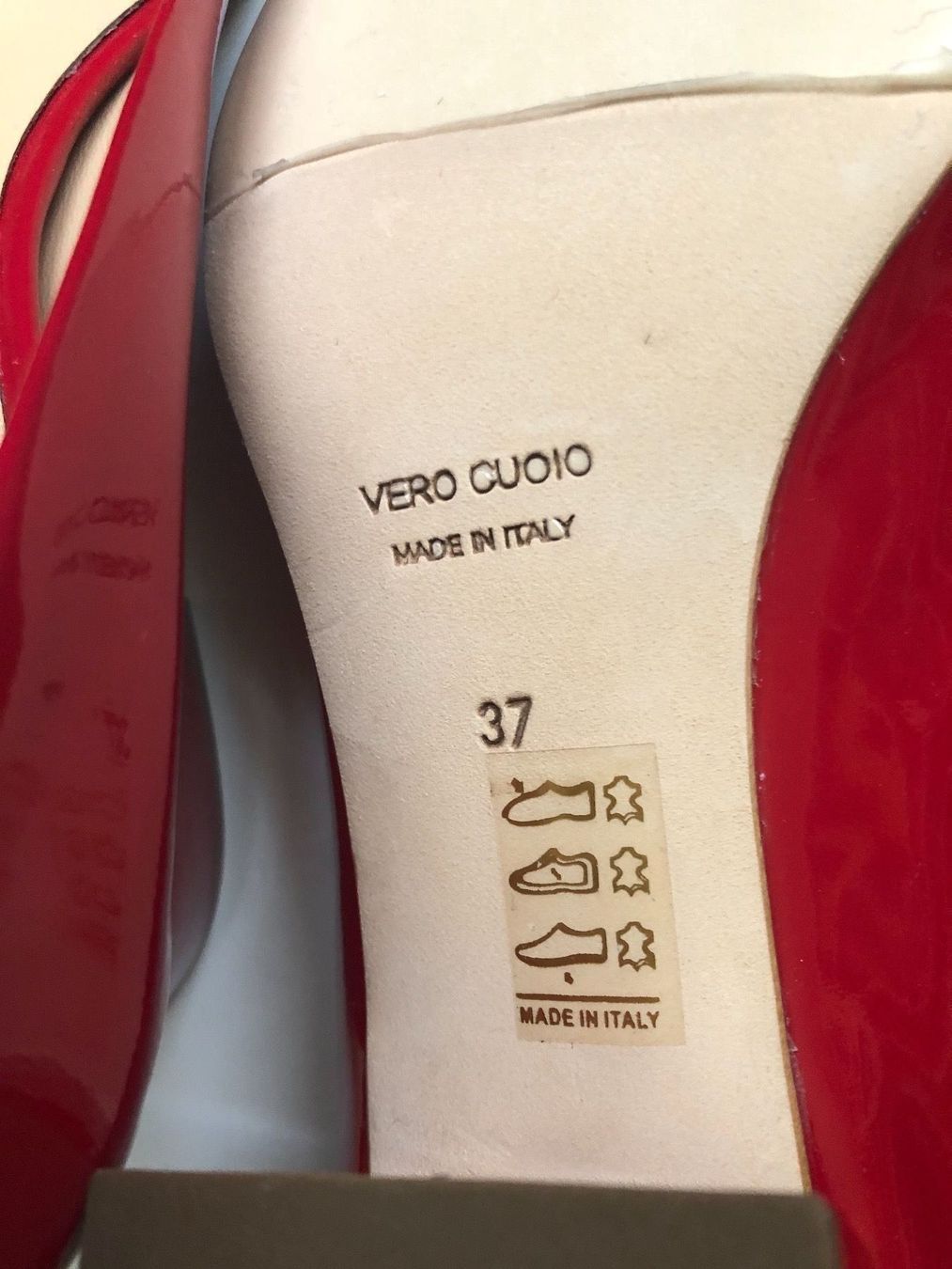 Damenschuhe: VERO CUOIO Echt Leder Schuhe Pumps 37 – Neu und originalverpackt aus Buchs-ZH von rivella55 5
