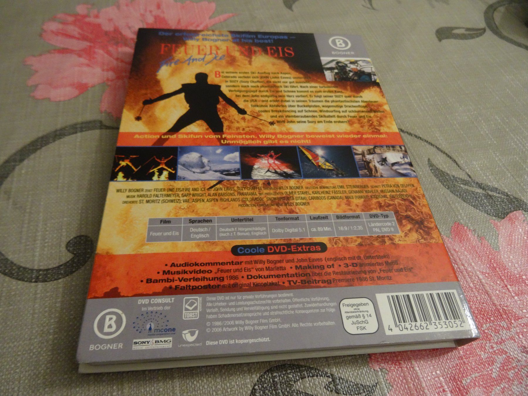 Tutti i DVDs: DVD Willy Bogner - Feuer und Eis -  Fire and Ice – Usato da Olten venduto da Disc-Verkauf 2