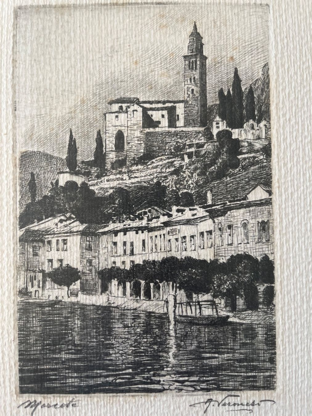 Grafica & Litografie: Alte signierte Lithographie – Usato da Döttingen venduto da zha_xh2w 1