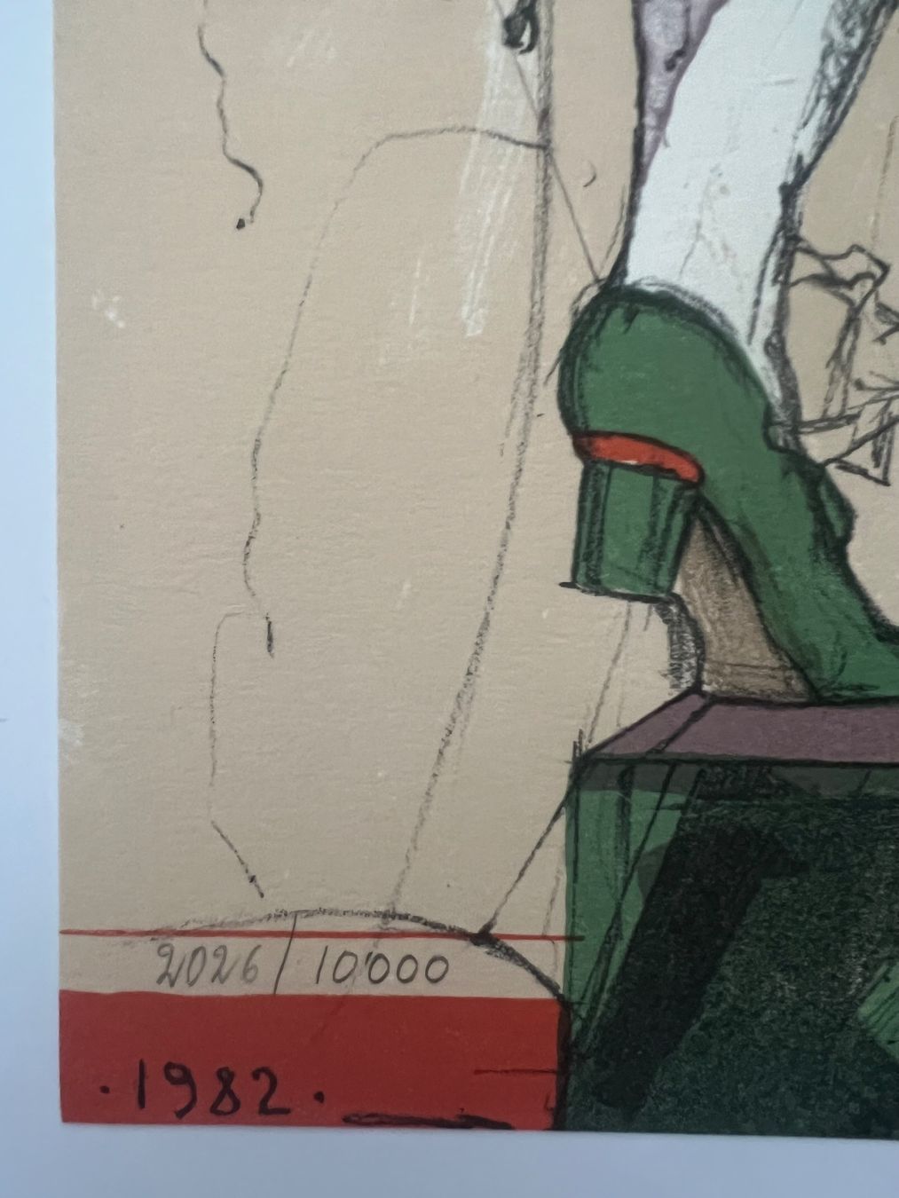Grafiken & Lithographien: Simon Dittrich, handsigniert und nummeriert – Gebraucht aus Rain von Pic-Ass 3