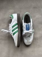 Adidas Samba Sneakers weiss grün, Grösse 38