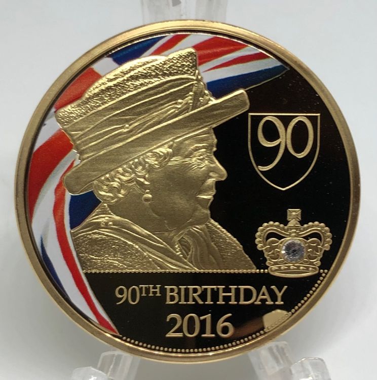 RMS Titanic Reine Elisabeth II - Pièce Médaille Commémorative