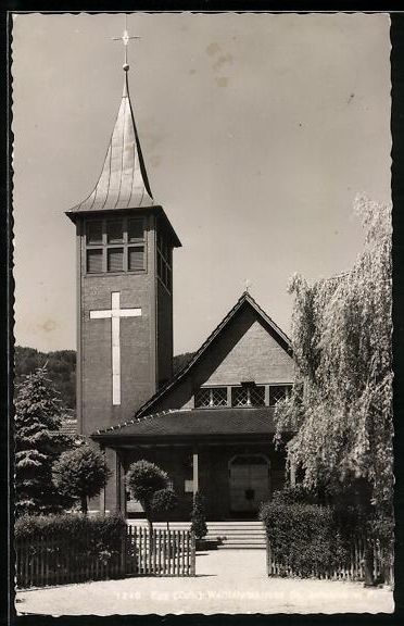 Cartoline postali: Egg /Zch., Wallfahrtskirche St. Antonius – Usato da Berlin venduto da bartko-reher