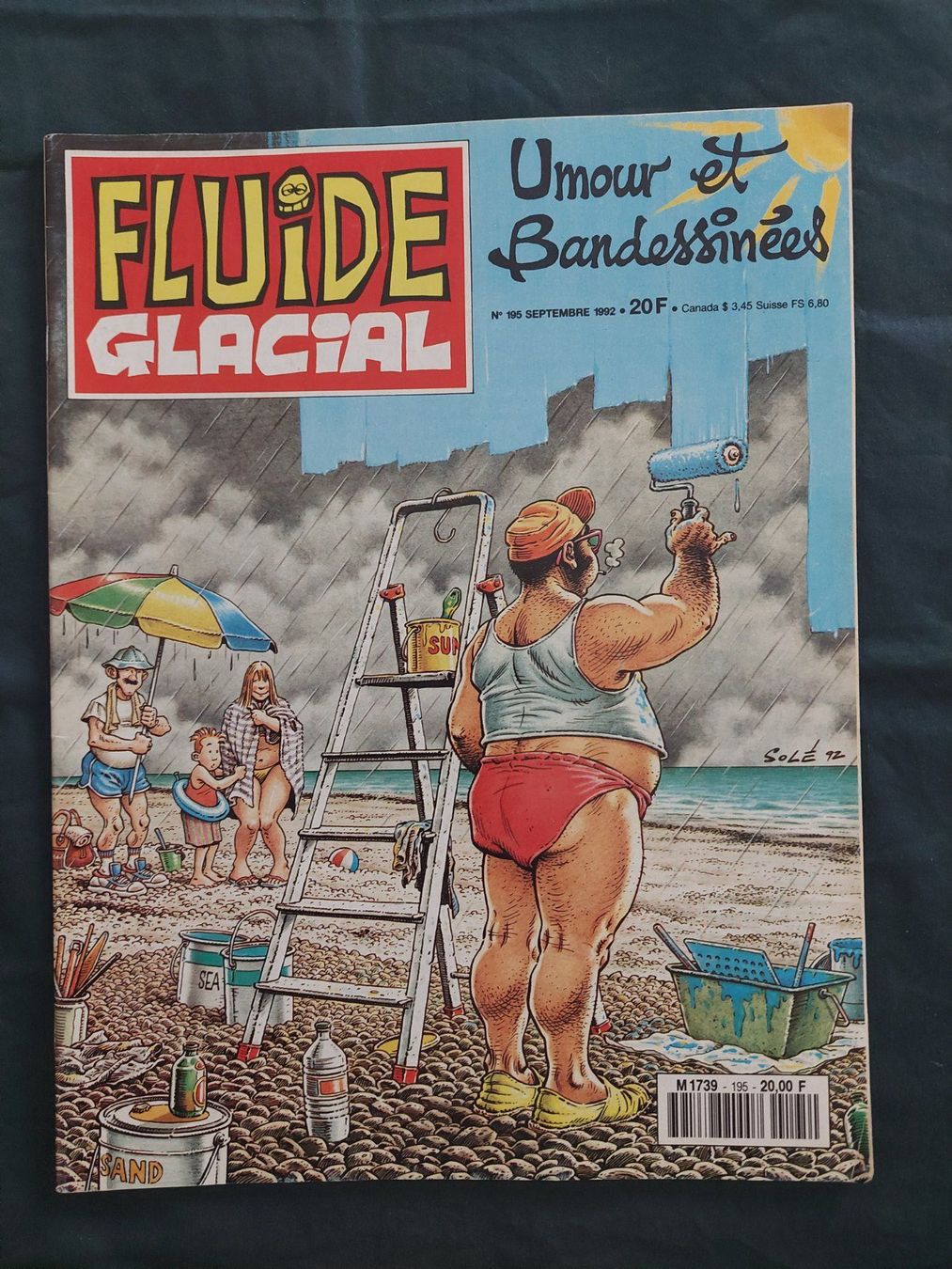 Fumetti: Fluide Glacial No195 Sept. 1992 TBE – Usato da Genève venduto da Blu_BD