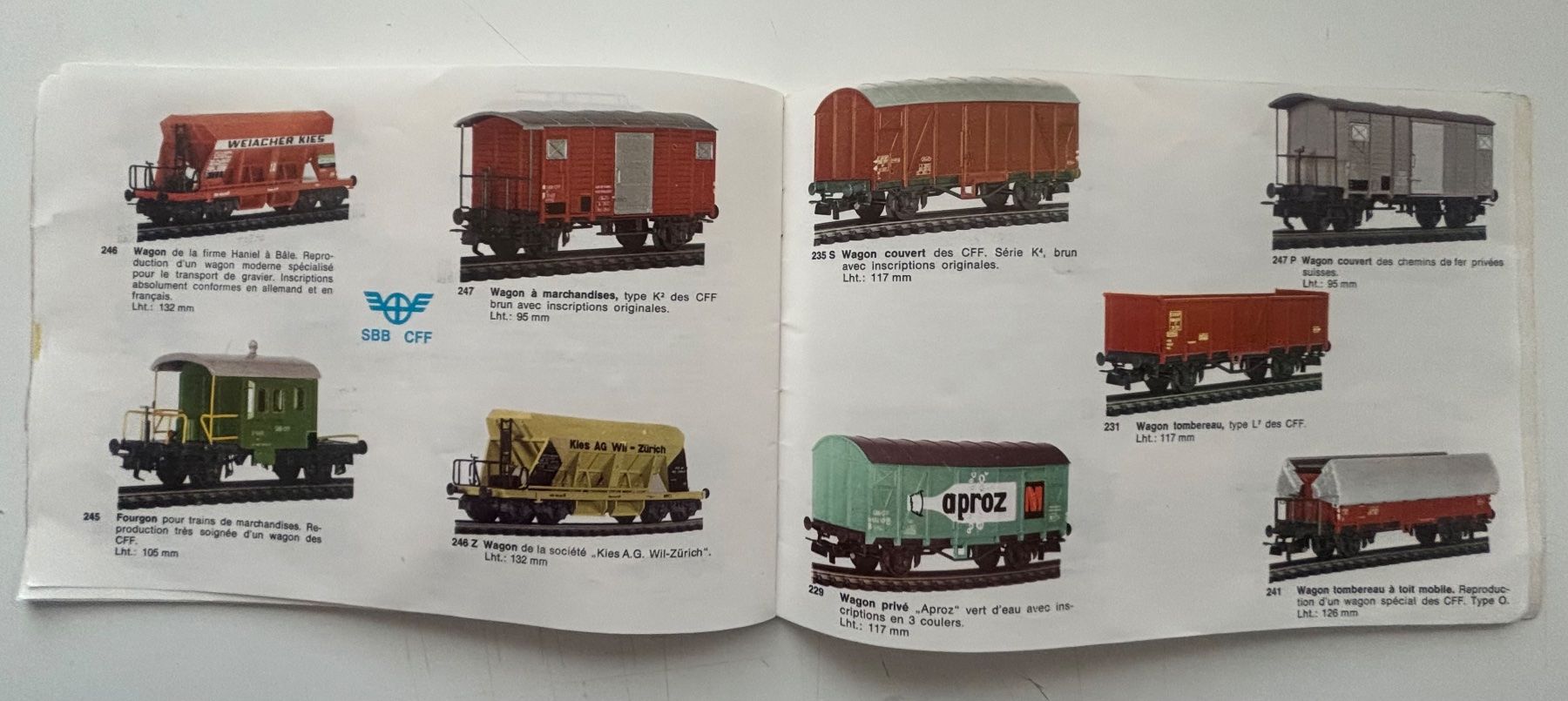 Bücher: Catalogue train Liliput - Modellbahn HO – Gebraucht aus Neuchâtel von gefdeneuch 7