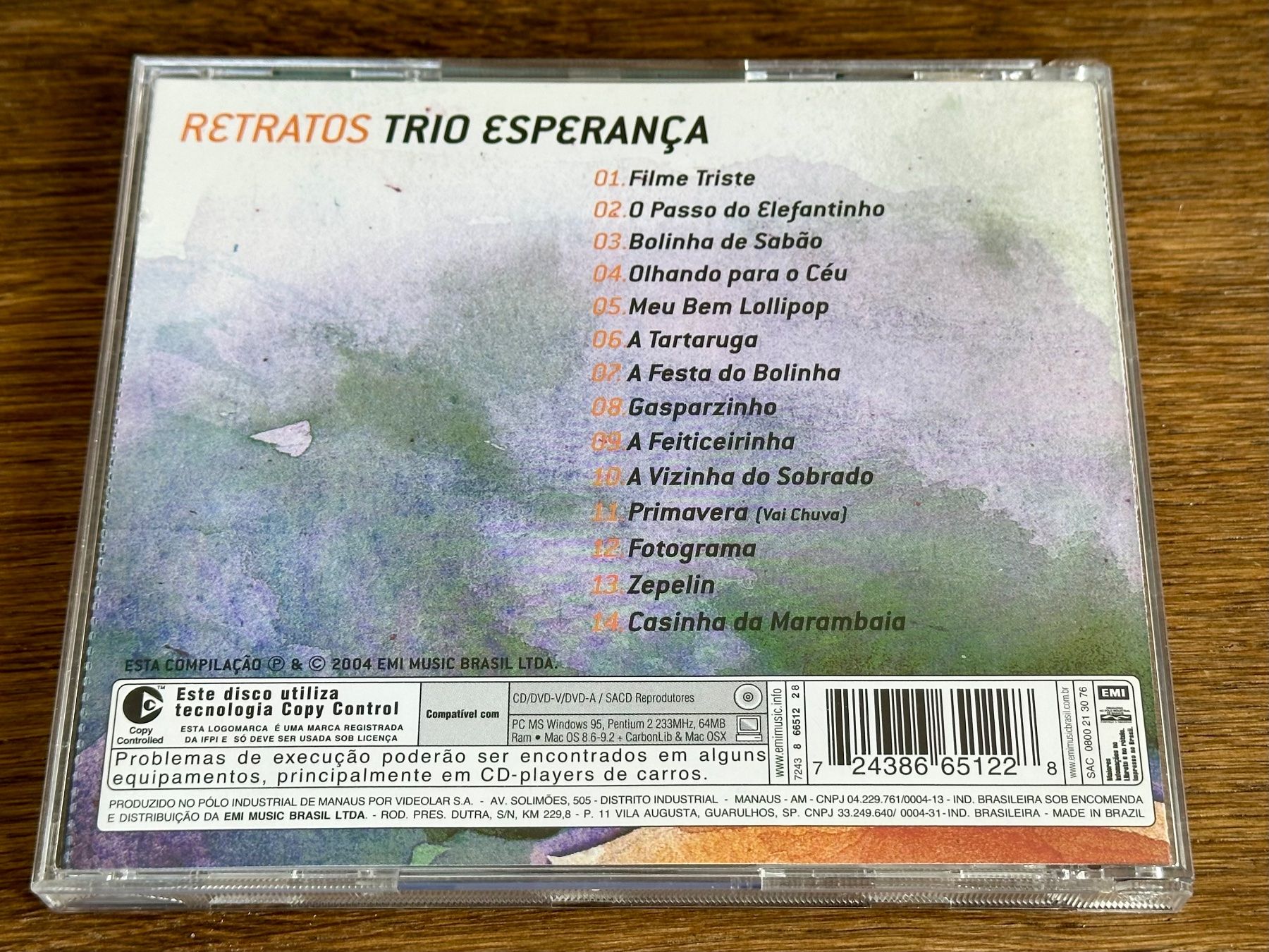 CD: Trio Esperança- Retratos - CD – Usato da Pontresina venduto da il-bain 1