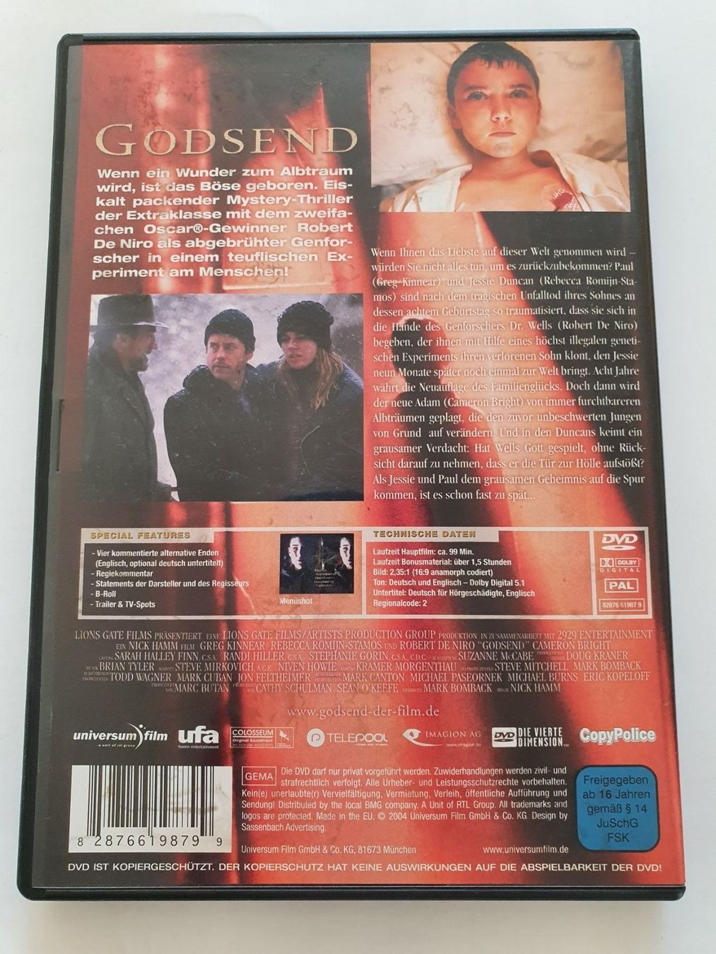 Tutti i DVDs: Godsend – Usato da Oberdorf BL venduto da BaldenEagle 1