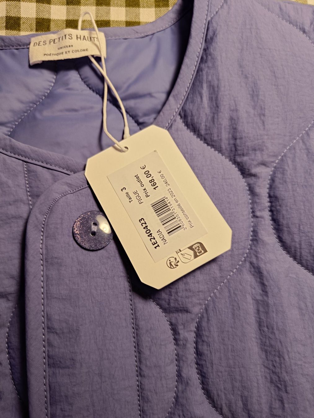 Des Petits Hauts Jacken: Lila Übergangsjacke - Taille 3 neu DES PETITS HAUTS – Gebraucht aus Zürich von Atelier.Second 4