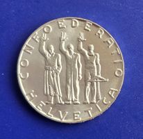 Silber Gedenkmünze 5 Fr. 1941 / Bundesfeier 02